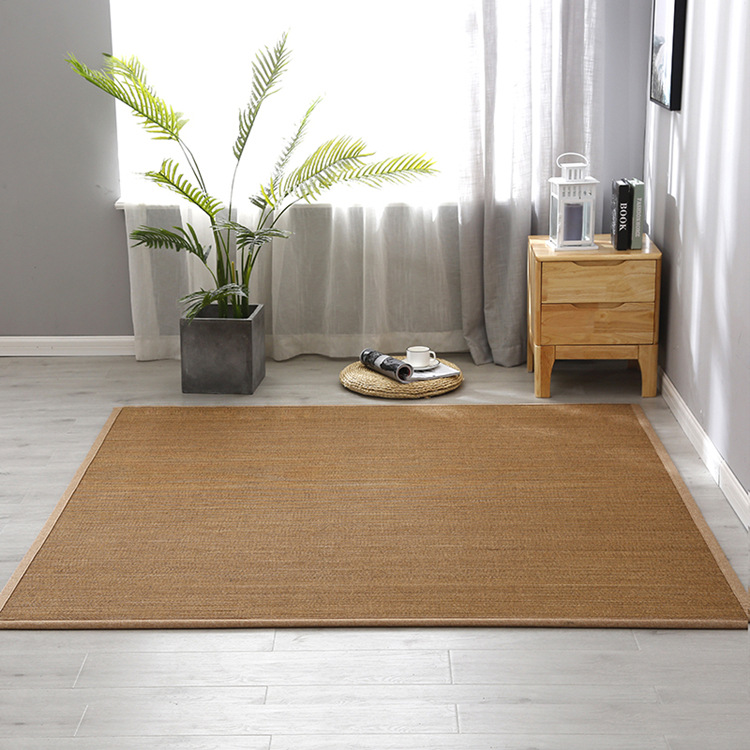 Japanese Tatami Mat Bamboo Mat Thickened Non-Slip Carpet Living Room Bedroom Bay Window Bedside Pad Floor Mat