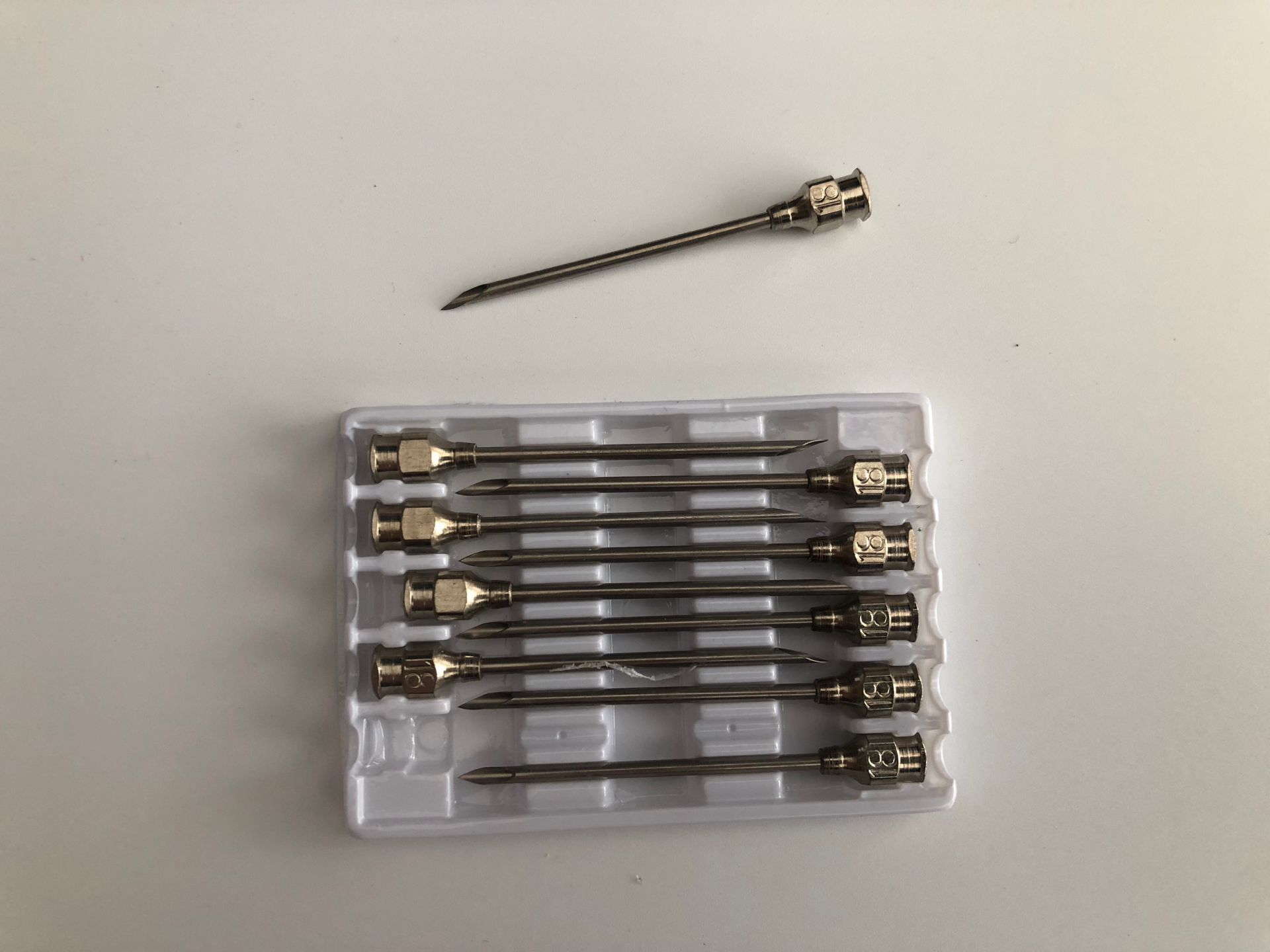 兽用针头 猪牛羊动物 疫苗注射 兽医 金属注射器不锈钢针头4-20号