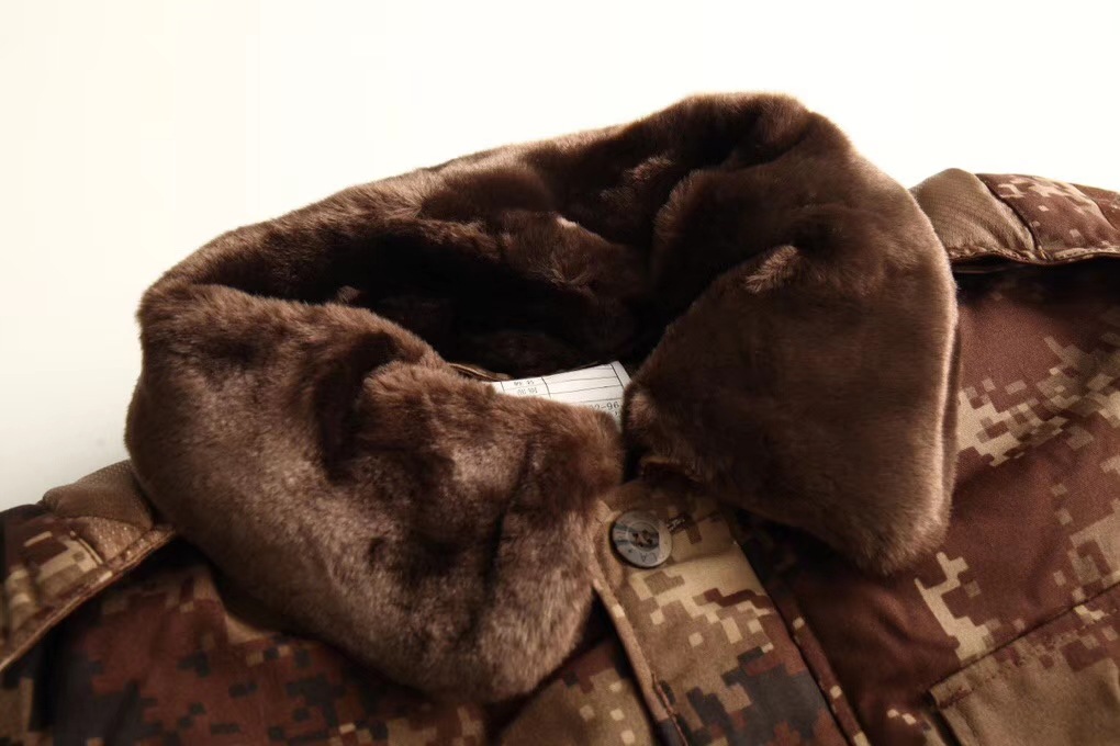 批发冬季正品虎斑猎人消防员迷彩大衣防雨防寒服户外迷彩大衣男女