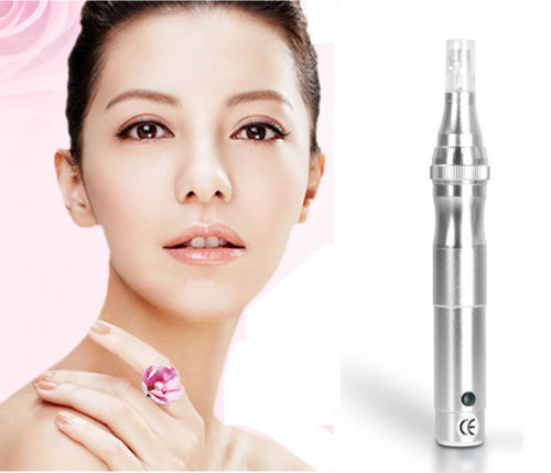 螺口电动微针仪插电电动微针仪纳米导入仪微针仪器微针头12针晶硅