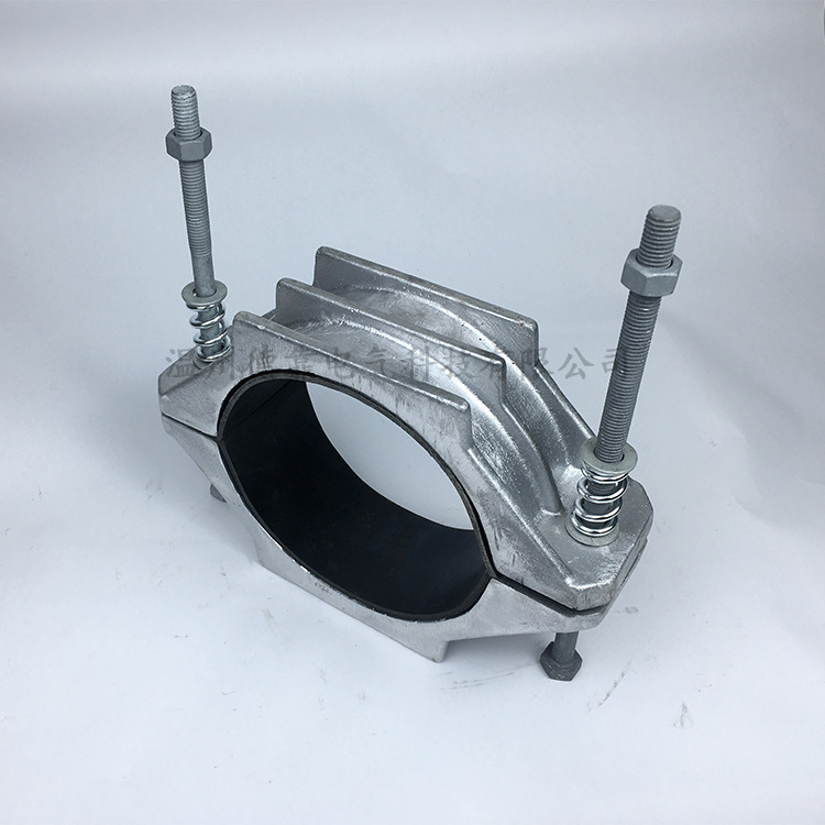 jgh-4定制 铝合金高压电缆固定线夹 卡玛抱箍卡箍 电力金具110kv