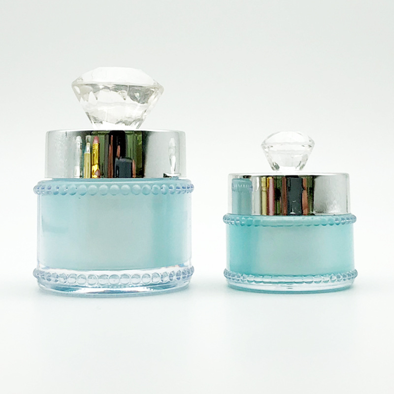 现货甲油胶瓶5g10g膏霜瓶亚克力化妆品瓶子分装指甲油面霜 彩绘胶