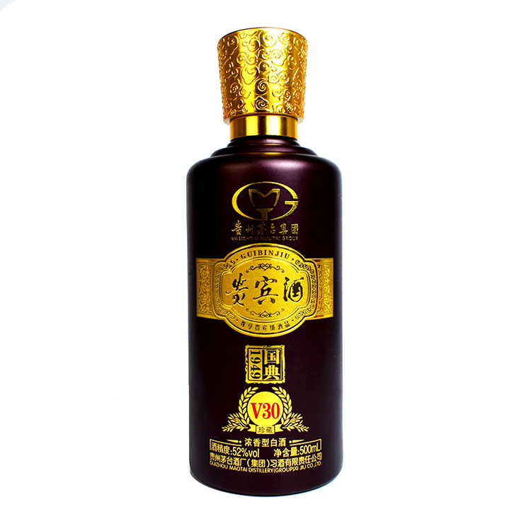 贵州茅抬集团贵宾酒v30国典1949浓香型52度白酒500ml*6低批发团购