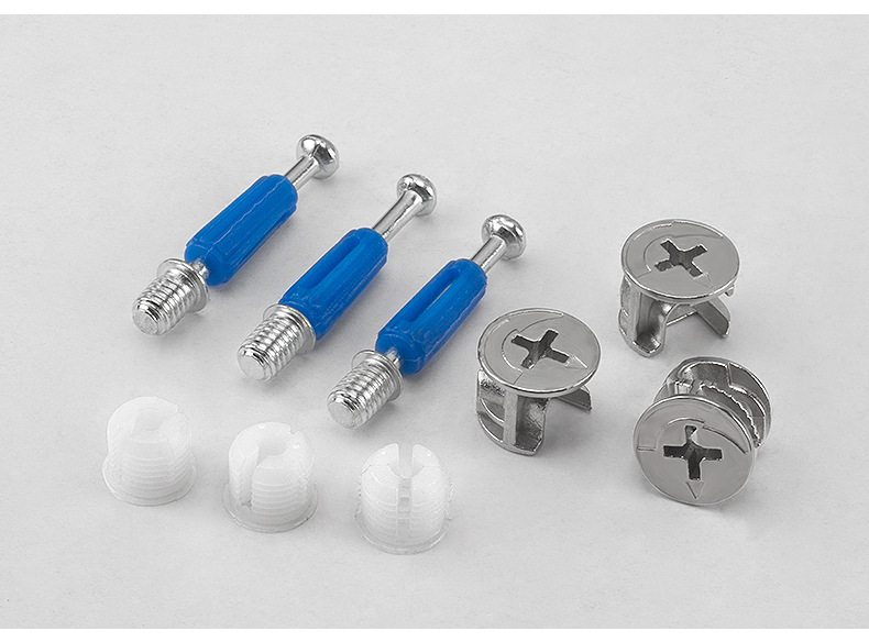 厂家直销快装三合一连接件 衣橱柜拆装紧固件 锌合金三合一偏心轮