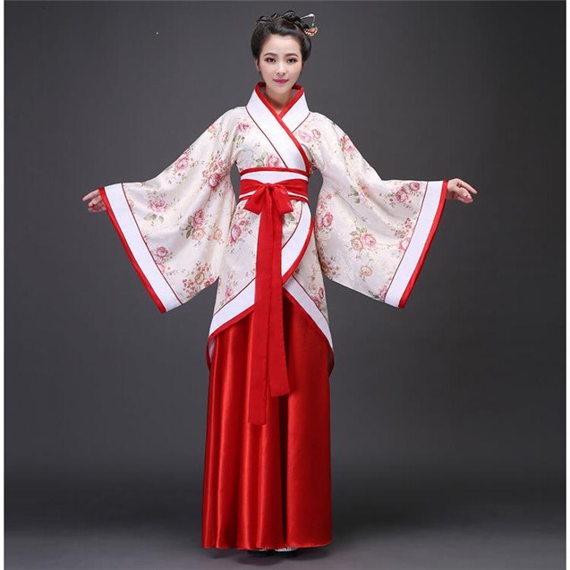 古装服装仙女唐朝古代汉服演出服古典舞蹈襦裙夏公主贵妃唐装女装