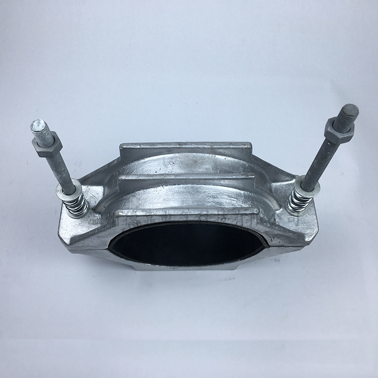 jgh-4定制 铝合金高压电缆固定线夹 卡玛抱箍卡箍 电力金具110kv