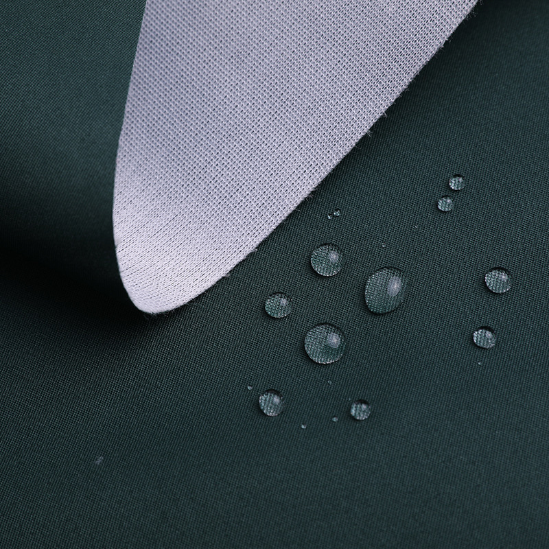 tpu覆膜 口罩面料 三层复合防水围裙面料 成人儿童纯防水罩衣布料