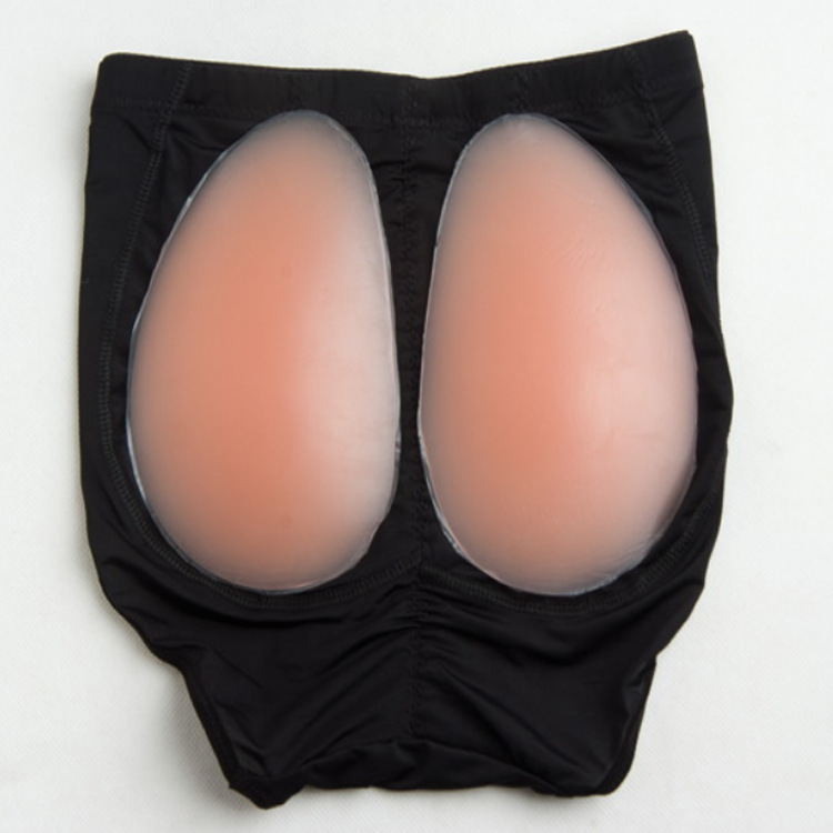 200G Exquisite Foreign Trade Wholesale Silicone Padded Hip Cushion Fake Butt Hip Lifting Sexy Hip Lifting Underwear Hip Shaping