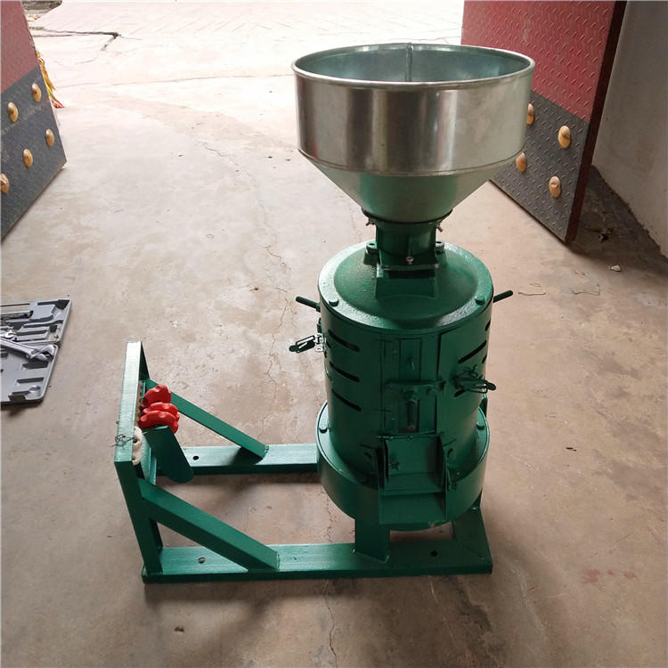 家用电动碾米机 水稻脱壳机 两相电粮食加工设备