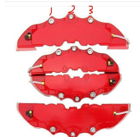 汽车改装卡钳罩刹车盖 装饰轮毂罩3d立体刹车装饰卡钳