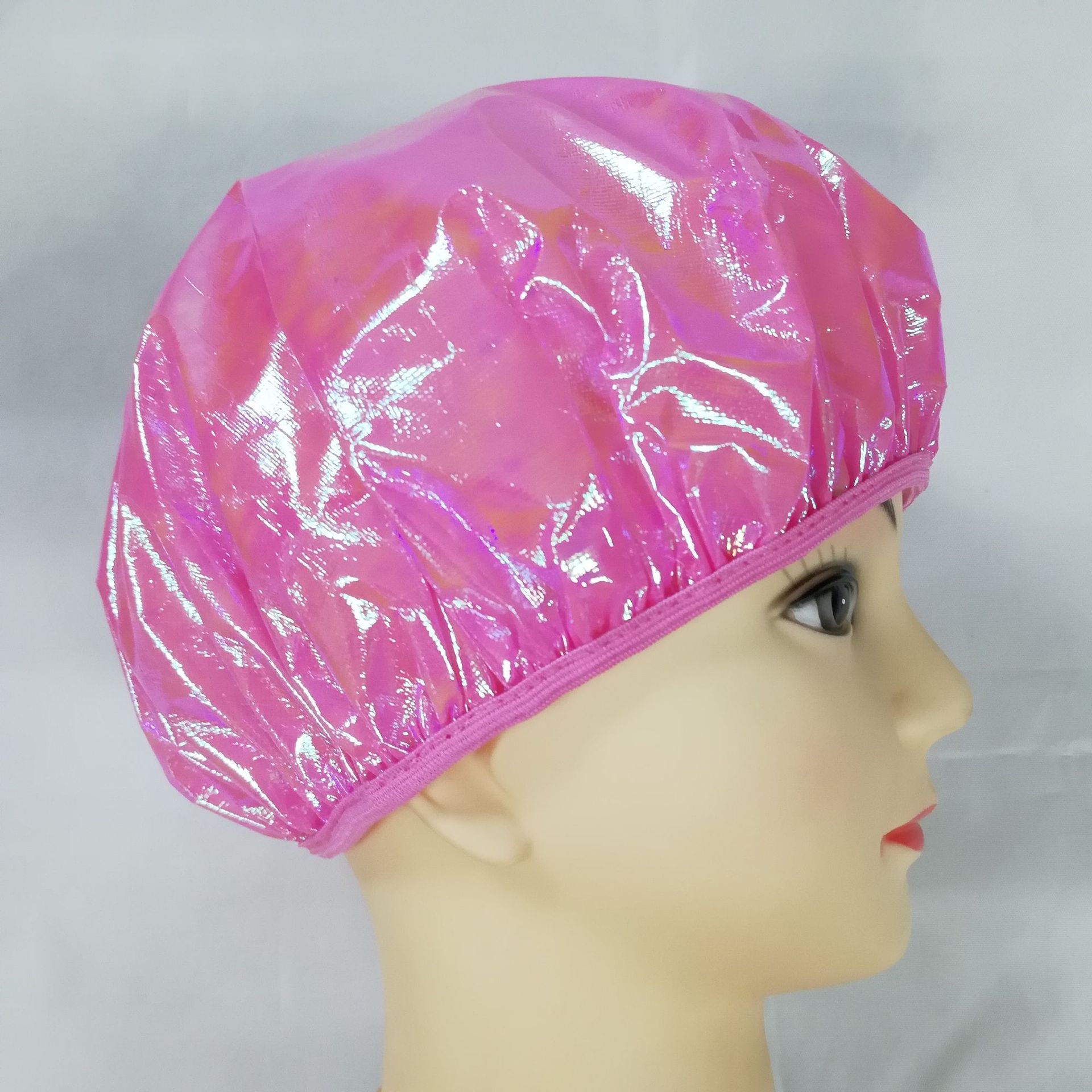 炫彩防水浴帽定制eva双层防水帽沐浴洗澡帽厨房美妆美发幻彩浴帽