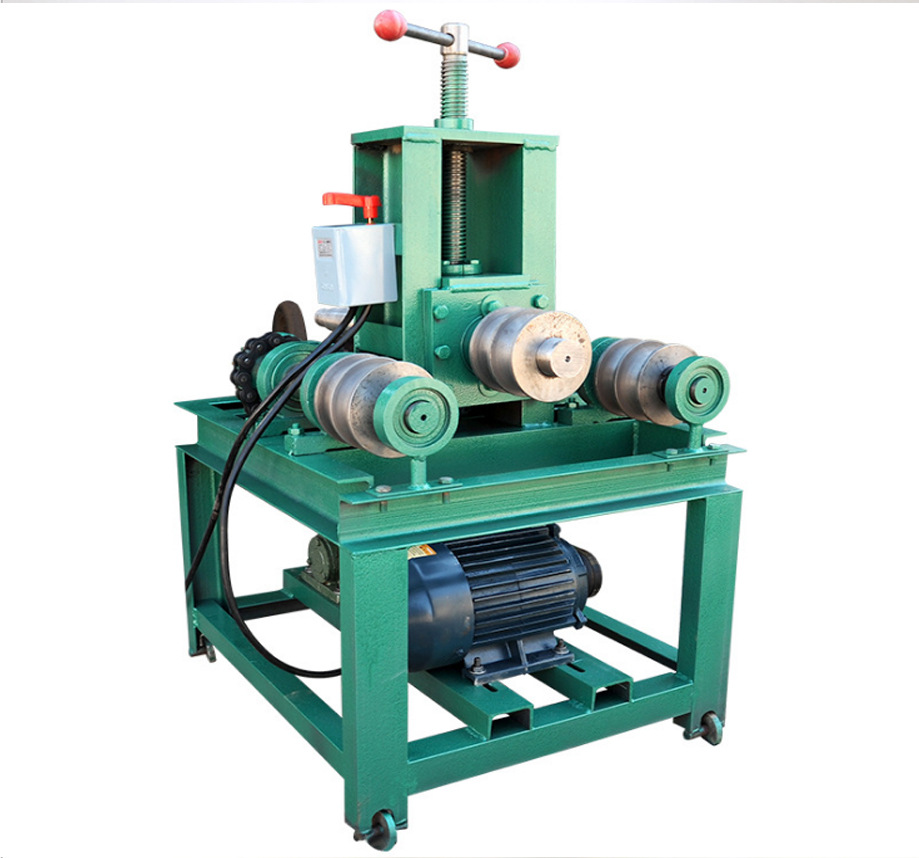 现货 大棚加工电动弯管机不锈钢圆管电动弯管机立式加重76电动折