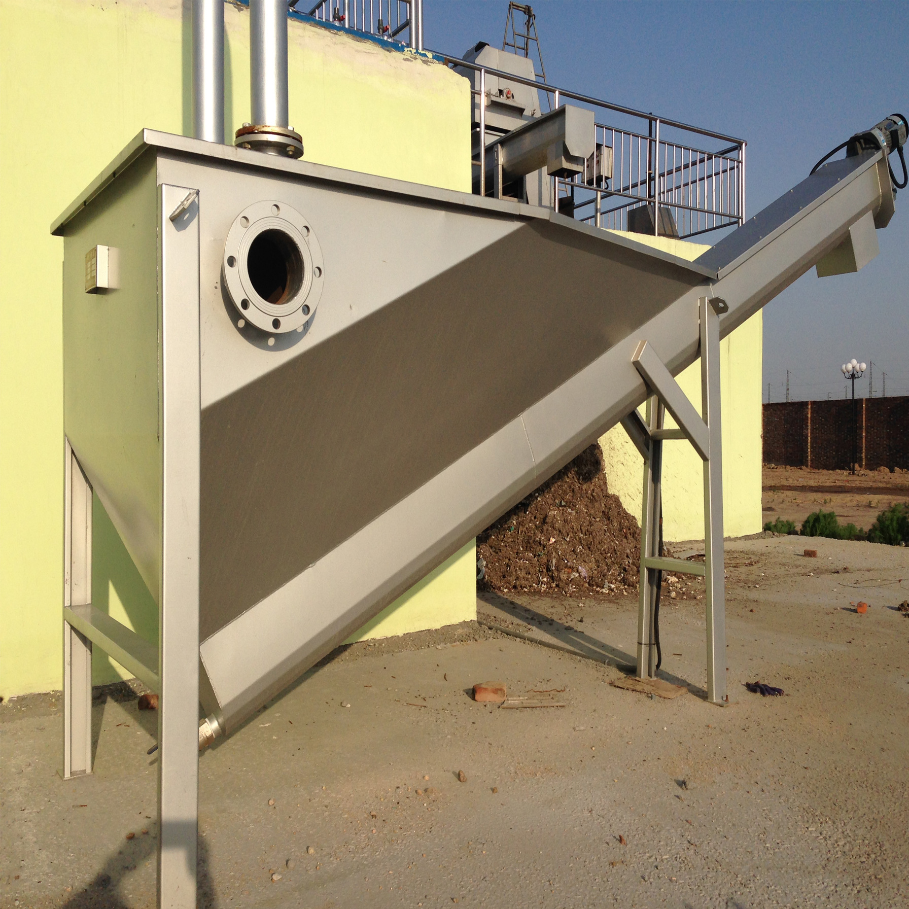 支持定制 污水处理成套设备 砂水分离器 旋流沉砂池除砂机