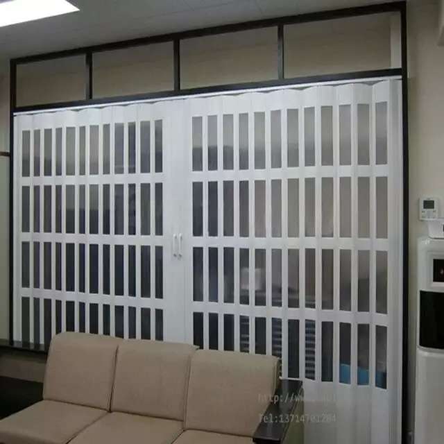 pvc折叠门批发 卫生间厨房推拉门室内客厅吊轨门定制