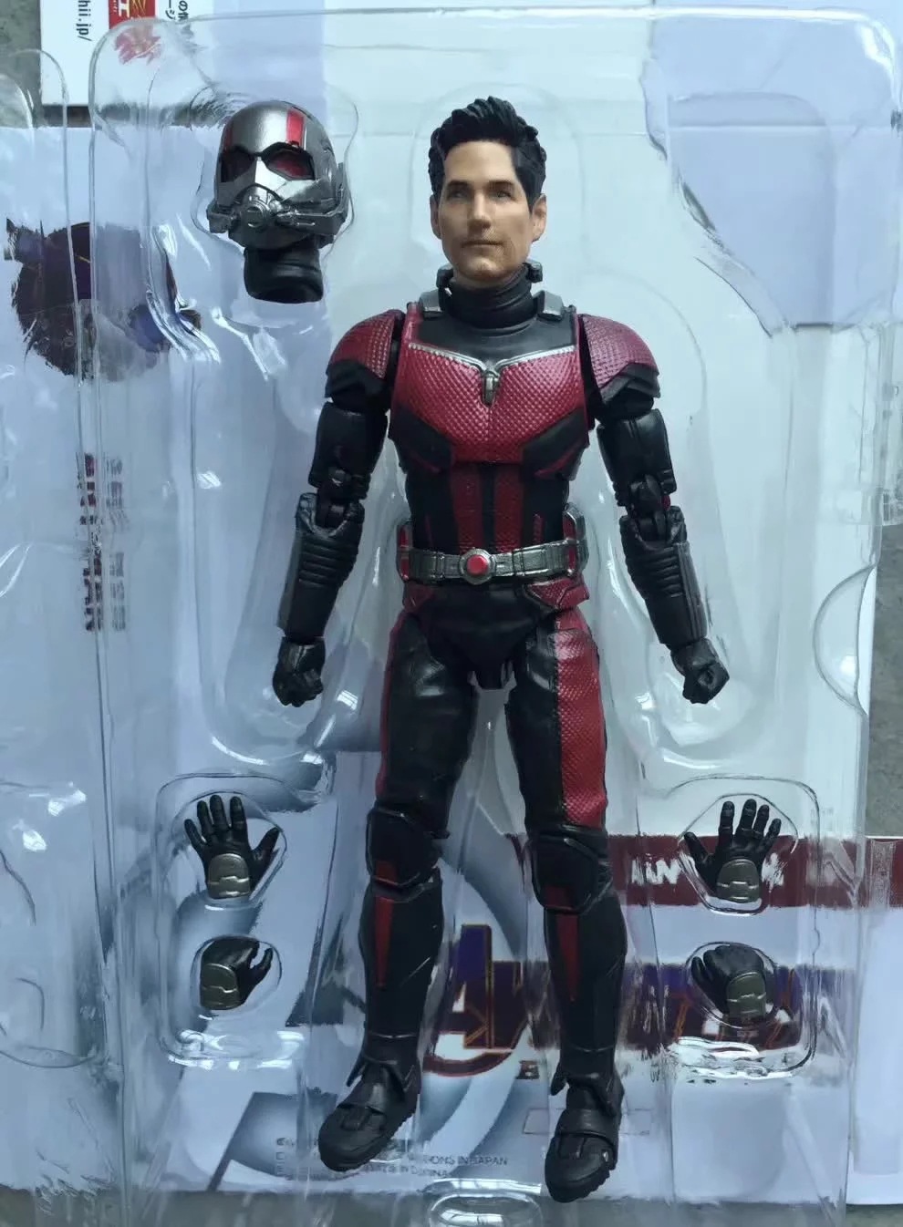 复仇者联盟4 shf 蚁人 ant-man 终局之战 可动 手办公仔摆件模型