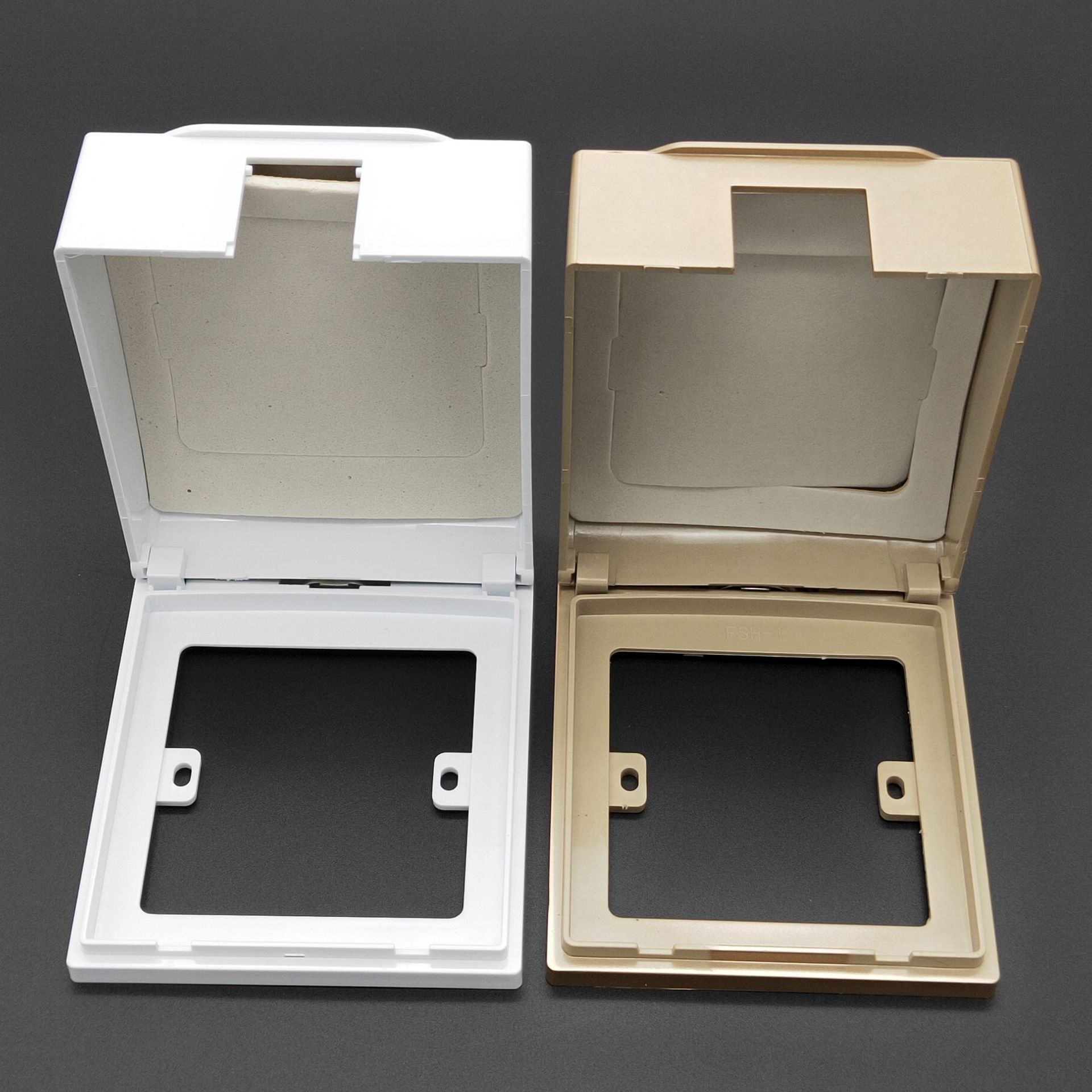 厂家直销86型开关插座面板防水盒 高档加厚防溅盒 工程家装防溅罩