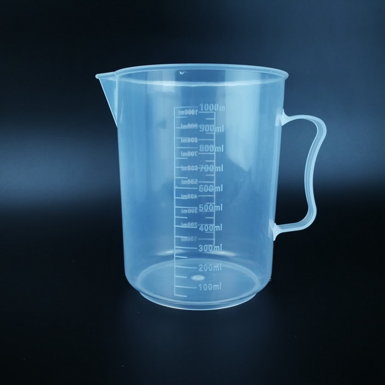 塑料量杯1000ml量杯1000毫升高透明直柄 1000ml刻度杯烘培 测量杯