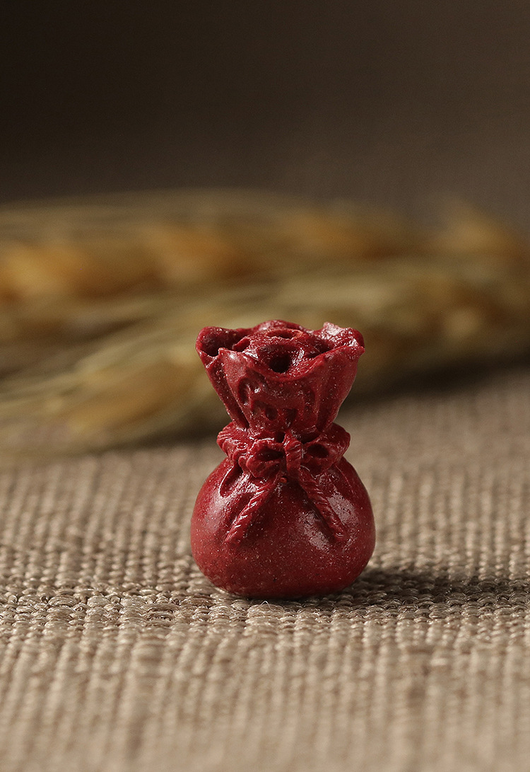 批发辰世保真高含量朱砂配饰品福袋紫晶砂散件男女手串手链配件