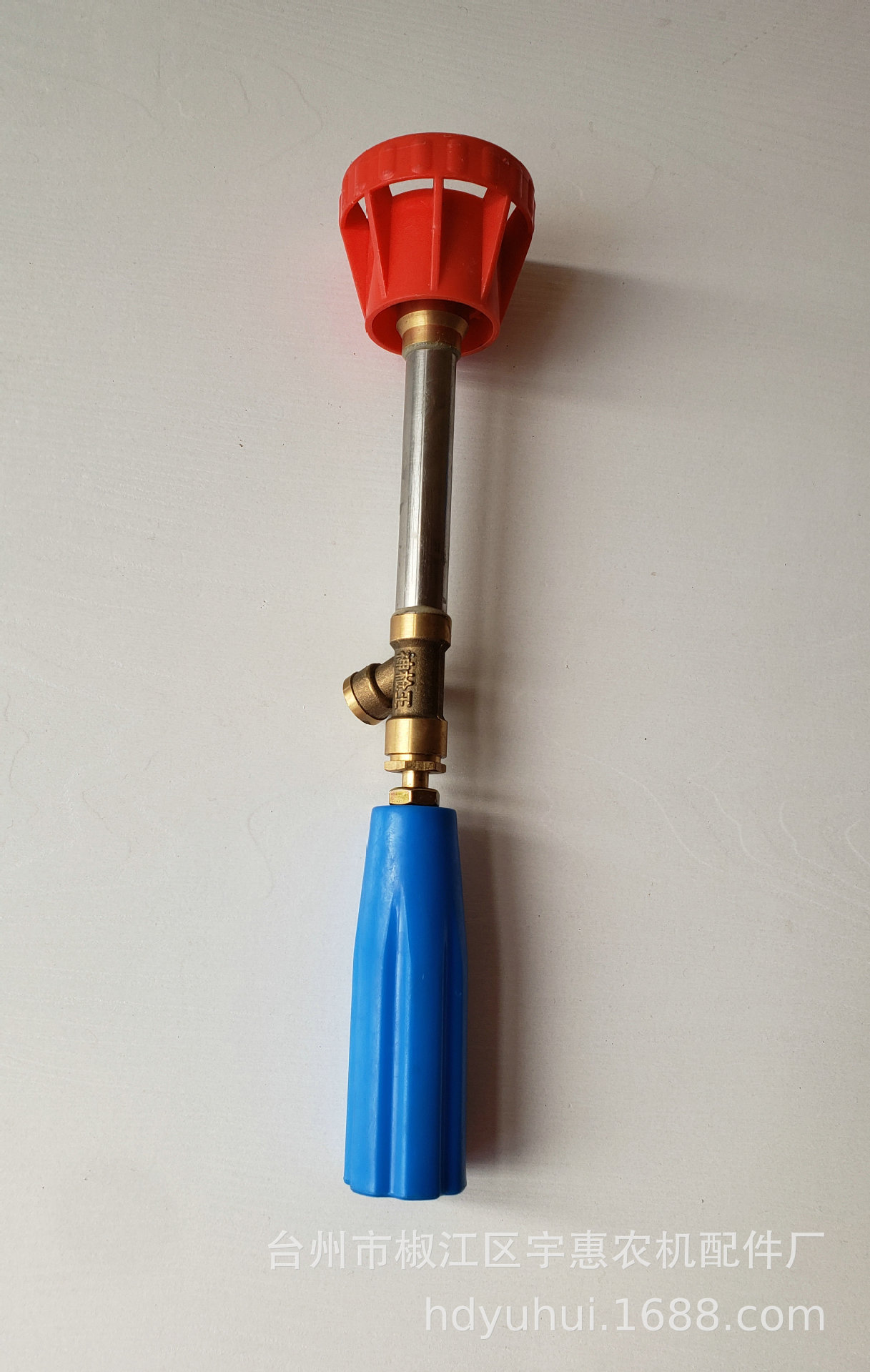 16大管8孔防风罩喷枪农用园林喷枪 40机动高压喷雾器打药机直喷头