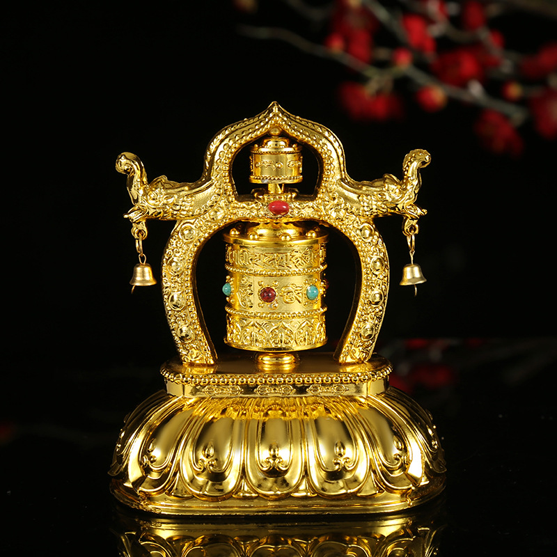 莲花转经轮图片