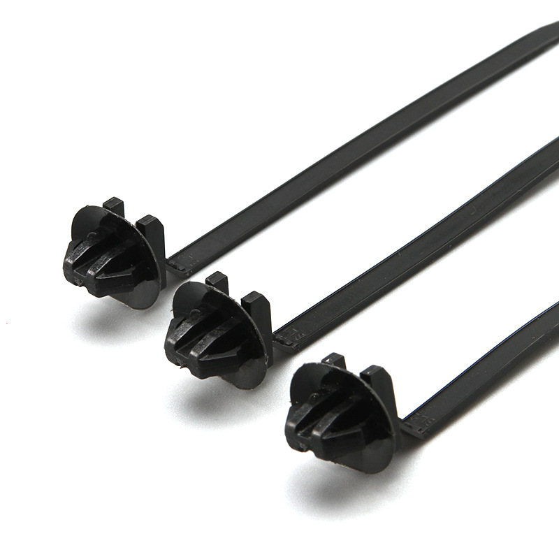 飞机头插销式扎带汽车电源线捆绑尼龙扎带插销式扎带定制定做批发