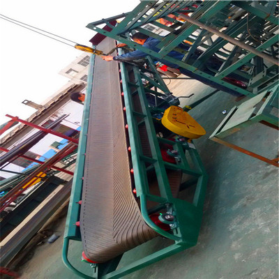 食品电子行业专用皮带输送机 电动升降倾斜皮带上料机 皮带传送机