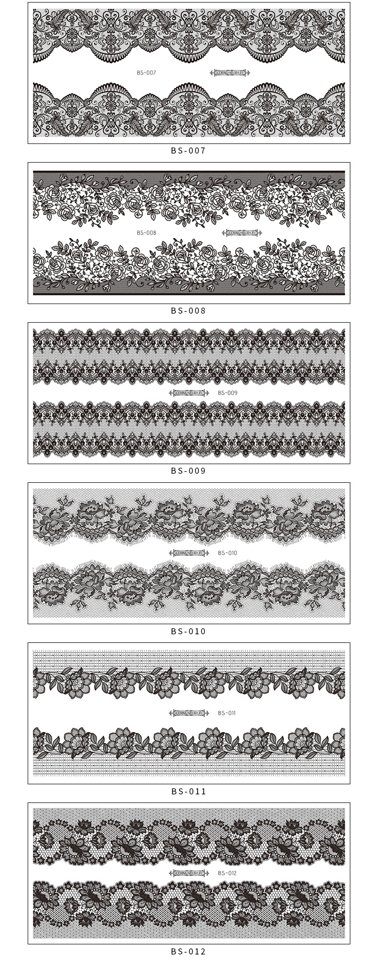 亚马逊热销情趣性感纹身贴纸 黑蕾丝腿部脖环纹妆自拍蝴蝶结文身