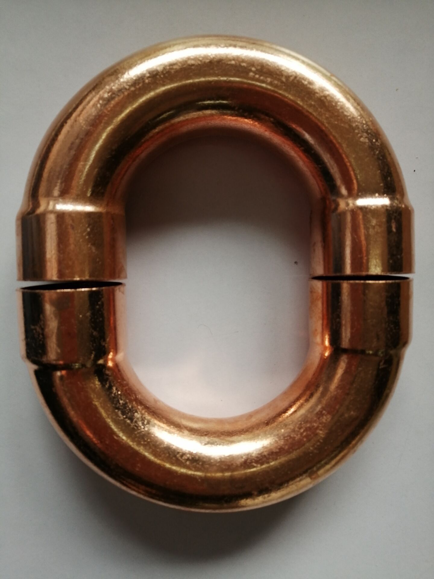 承口焊接管件8mm-54mm加厚紫铜u型弯头180度弯空调制冷件管接头