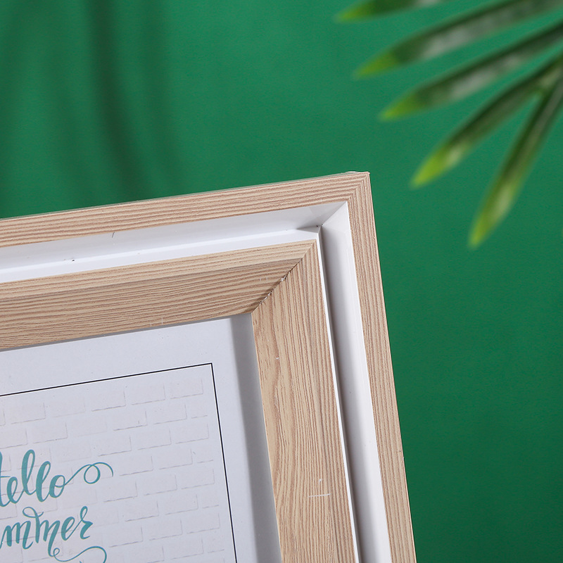 新款欧式复古pvc相框 时尚简约家居装饰摄影道具落地式相册框批发