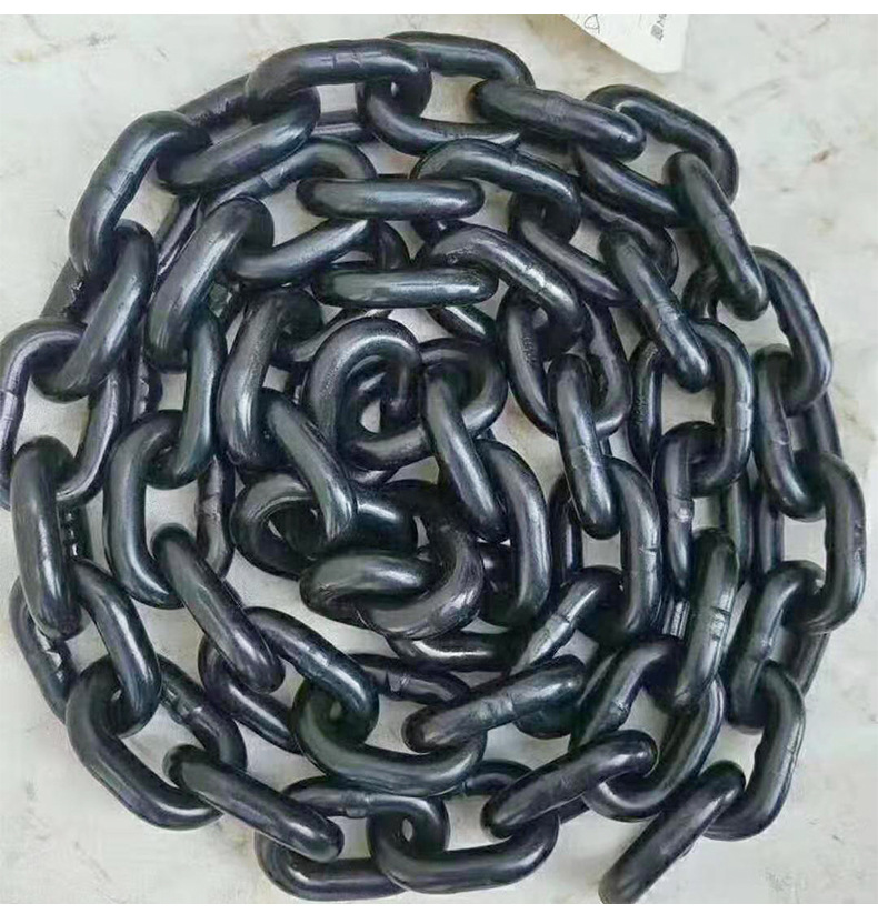 厂家现货供应6-42mm起重链条锰钢材质 破断拉力高 线径粗 铁链子