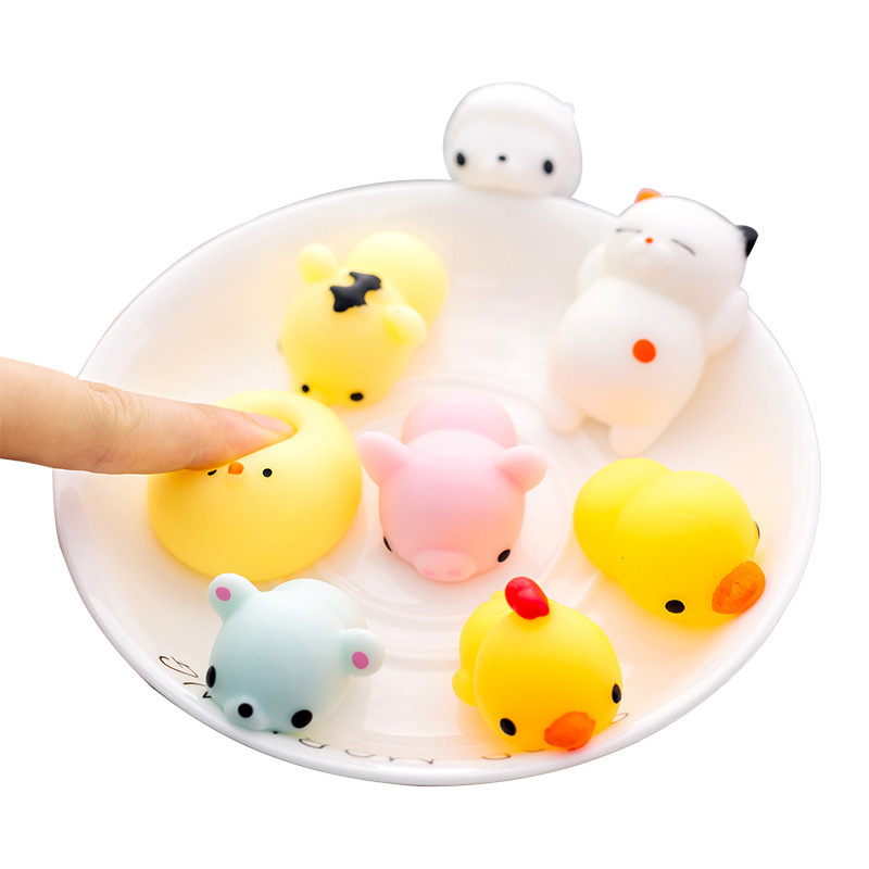 Animal Tuanzi Squeezing Toy Japanese and Korean Novel Creative Student Small Gift Decompression SEAL Doll Vent Toy Children