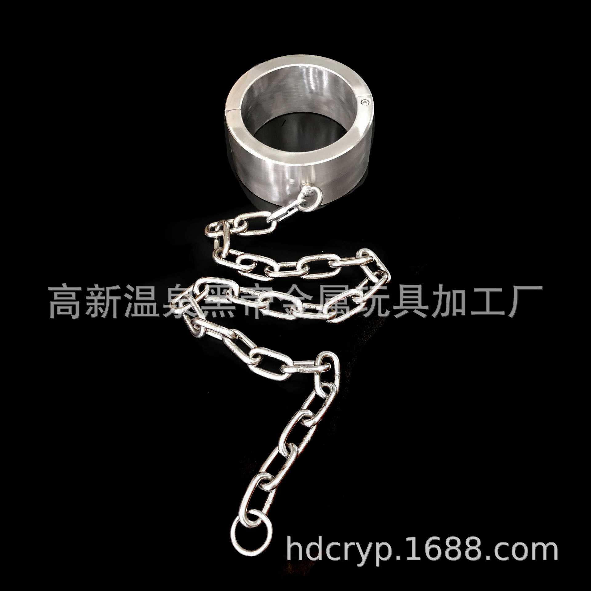 黑帝特重8公斤不锈钢金属项圈男女捆绑特重手铐脚镣成人情趣用品