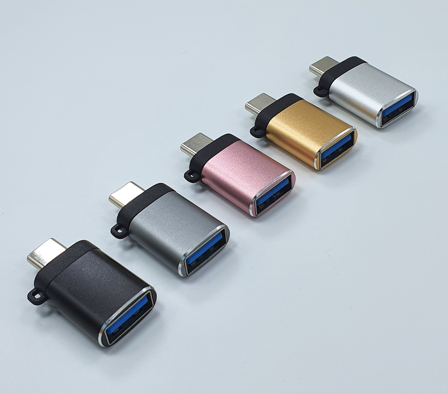 type-c转usb3.0转接头 otg转接头手机u盘读卡器type-c转接头
