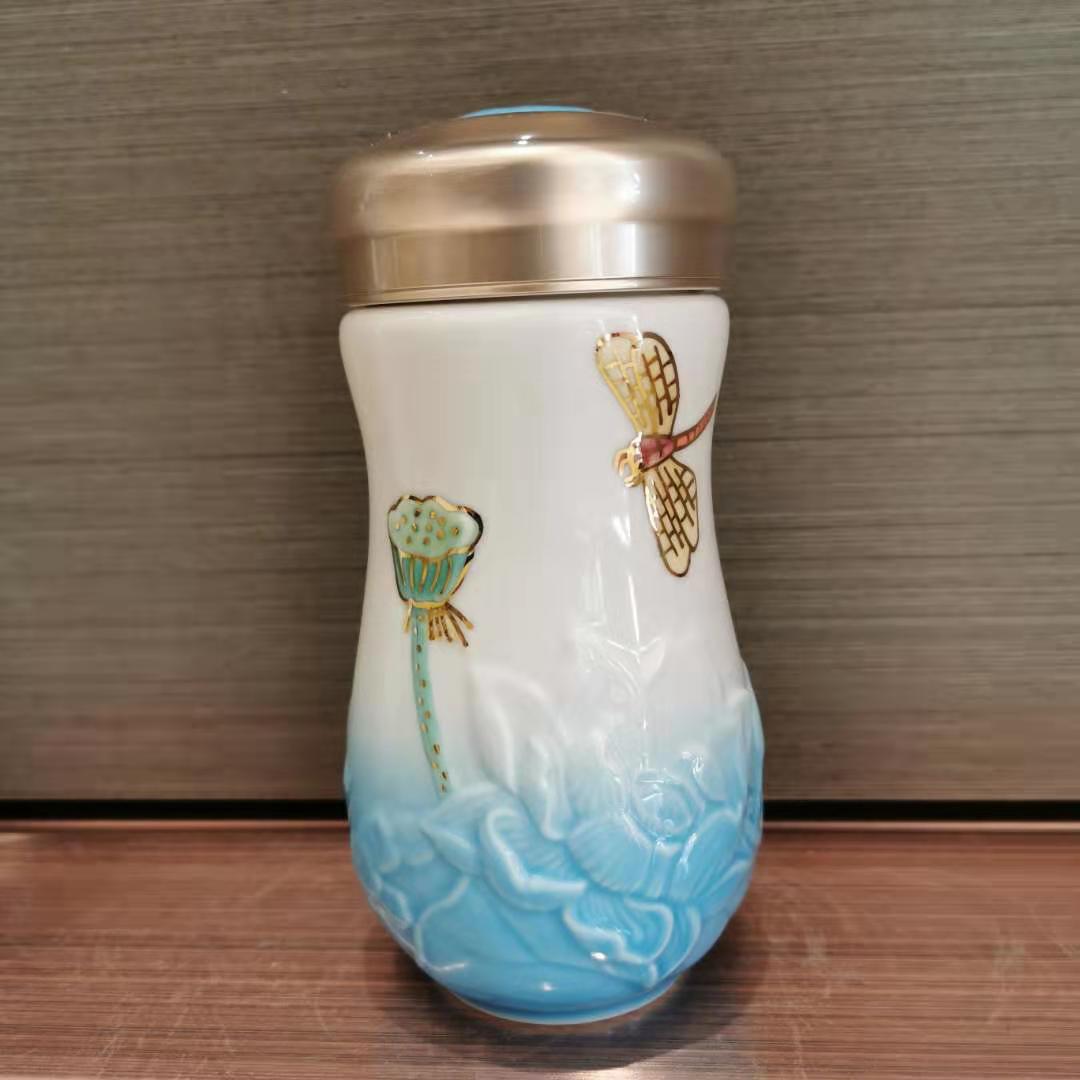 活瓷杯乾唐轩金