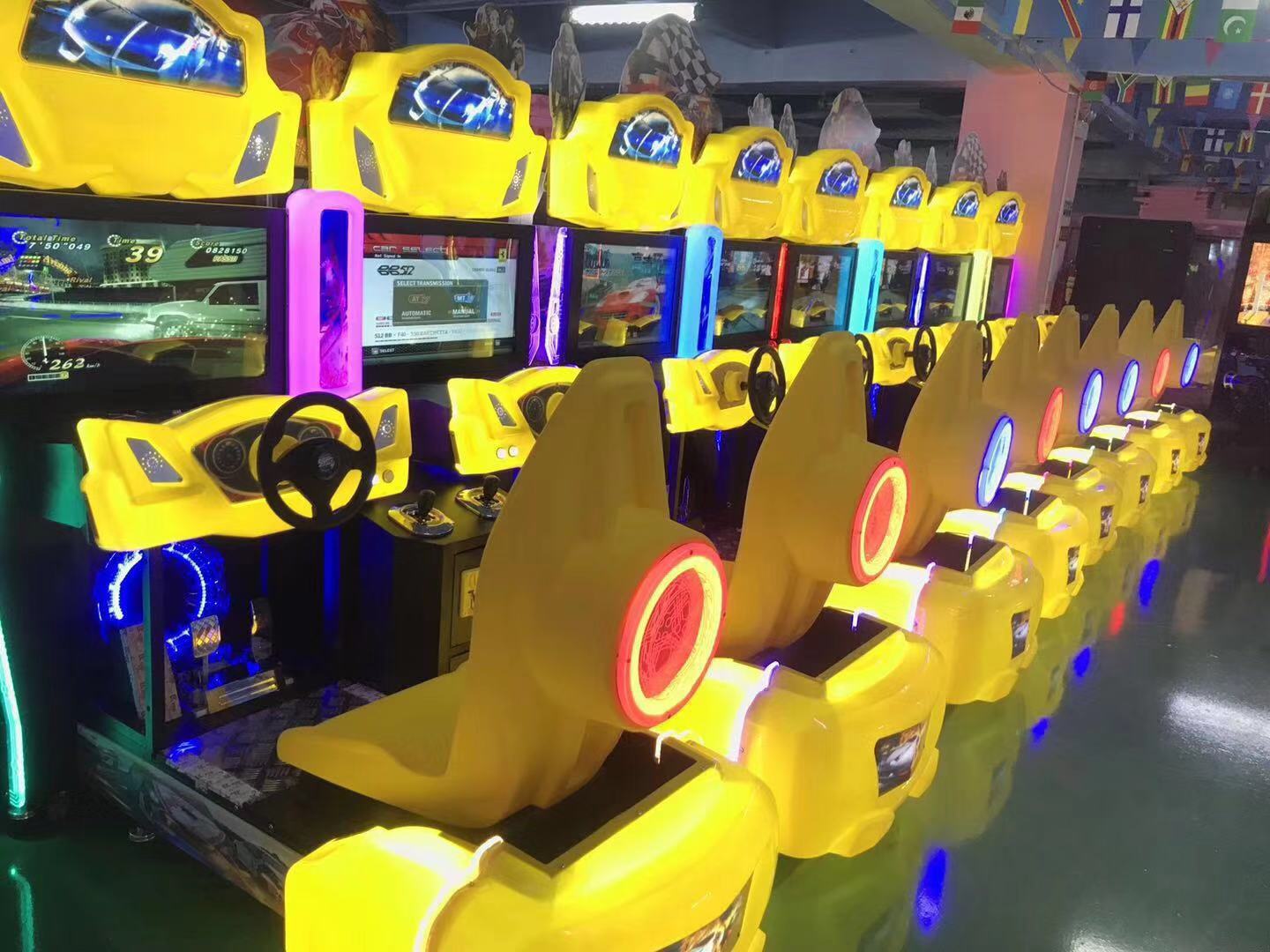 大型电玩城设备高清环游成人赛车投币游戏机儿童游艺机娱乐设备