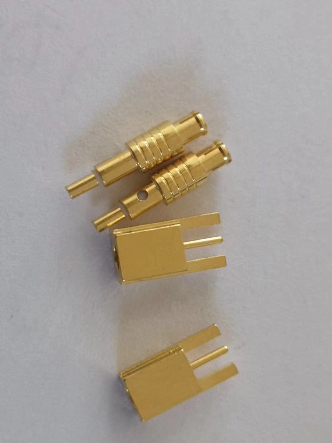 舒尔mmcx插针插座公母头插针 四槽开缝 铍铜 高弹性经久耐用