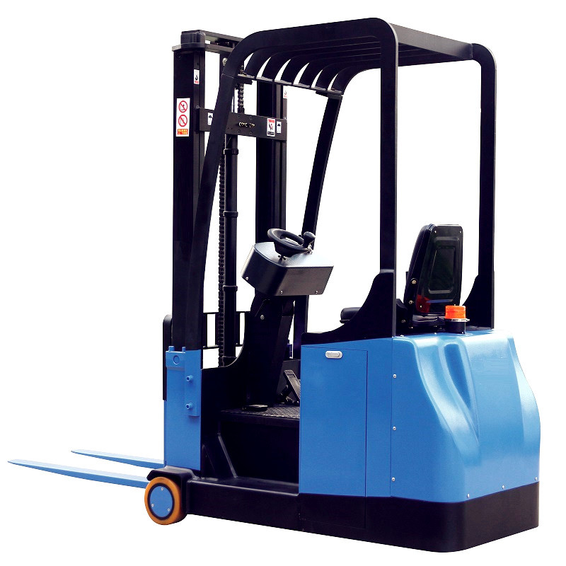 科力牌座驾平衡重式无叉腿全电动托盘堆高叉车堆垛机升高车kla12b