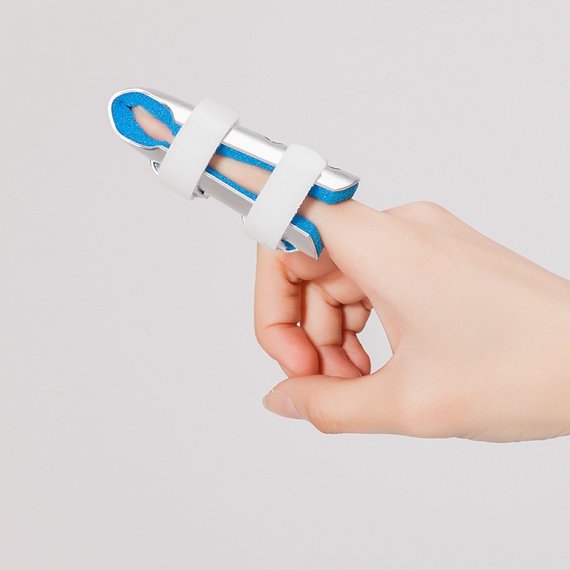 手指骨折固定指套矫正器护指关节骨折指夹板支具弯曲伸直护具矫形