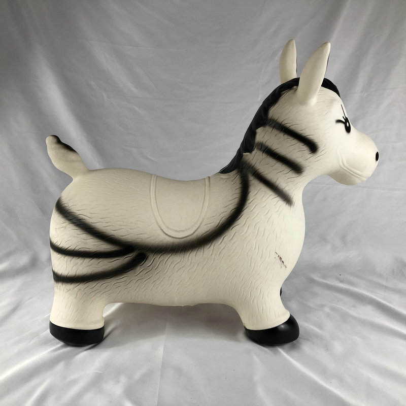 供应儿童充气玩具跳跳马 pvc加大加厚跳跳斑马 幼儿坐骑礼品