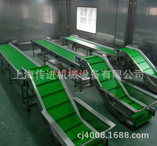 供应食品级网带输送机 平面网带输送机 蔬菜挑选网带输送机