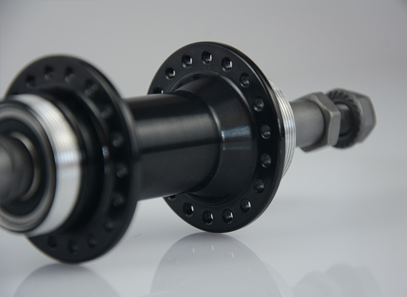 实心轴承花鼓 山地自行车旋式铝合金花鼓 28孔32孔36孔变速车花鼓