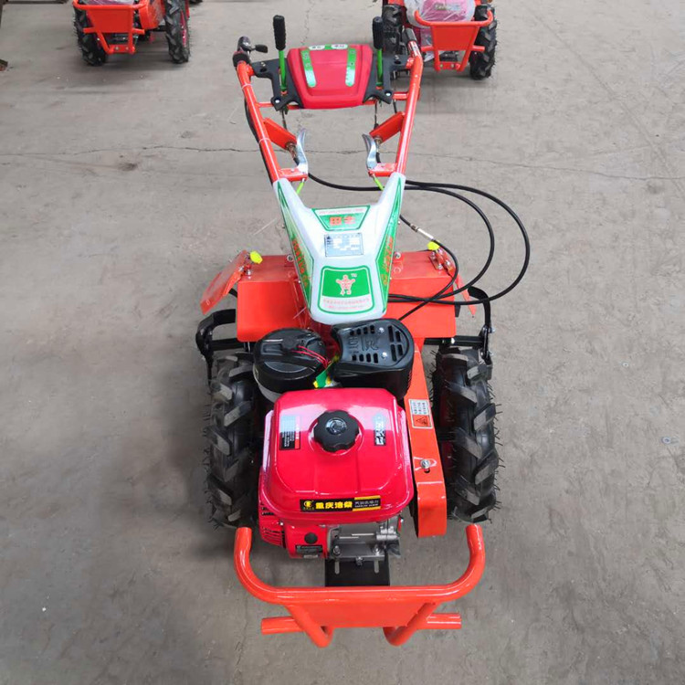 全自动四驱后旋微耕机 自走式开沟旋耕除草机