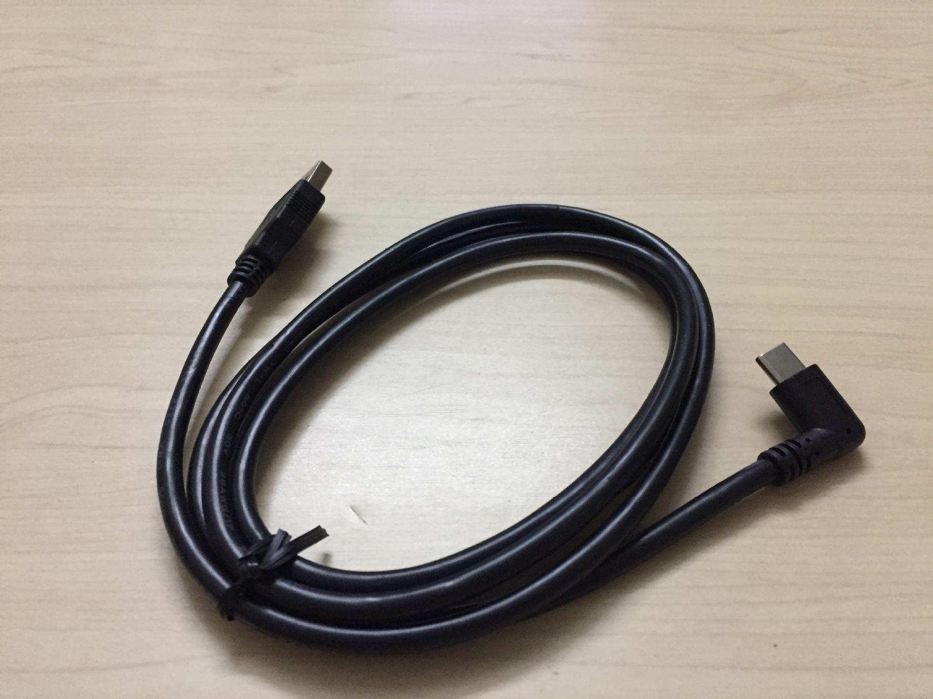 左右弯头 90度usb 3.1 type c数据线 对2.0手机充电线