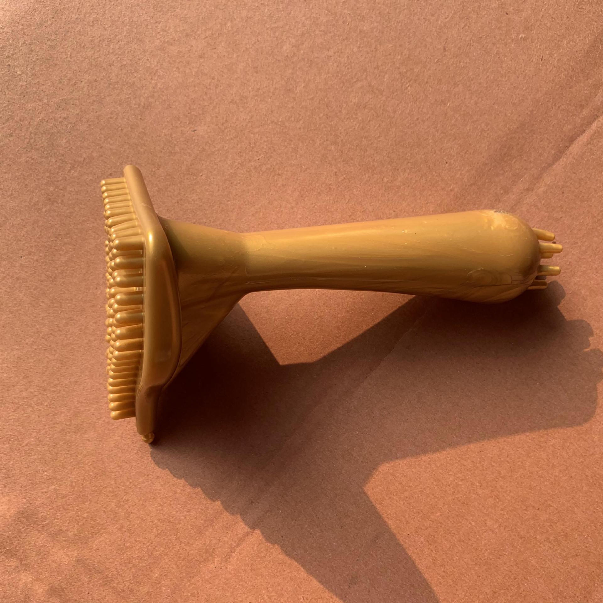 经络刷 磁疗经络刷 三角刷可暖精油刷 美容活筋刷 厂家生产