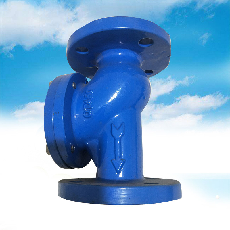 厂家直销 球型止回阀 法兰单向止回阀 hc41x球形污水逆止阀dn100