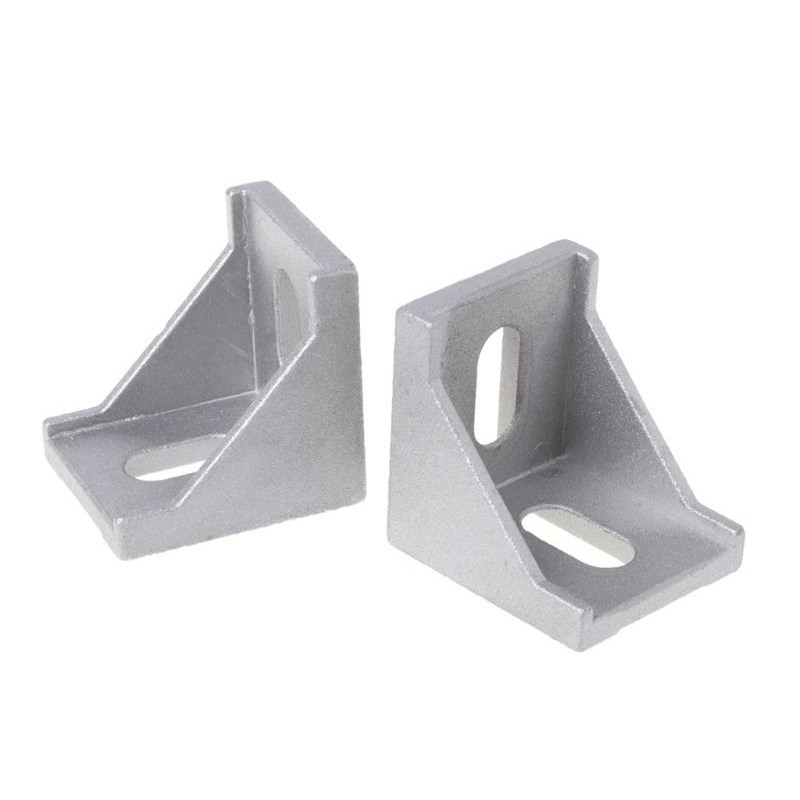 铝制角码铝 型材配件 4040角码b款 常规 角座 90度垂直角件连接件