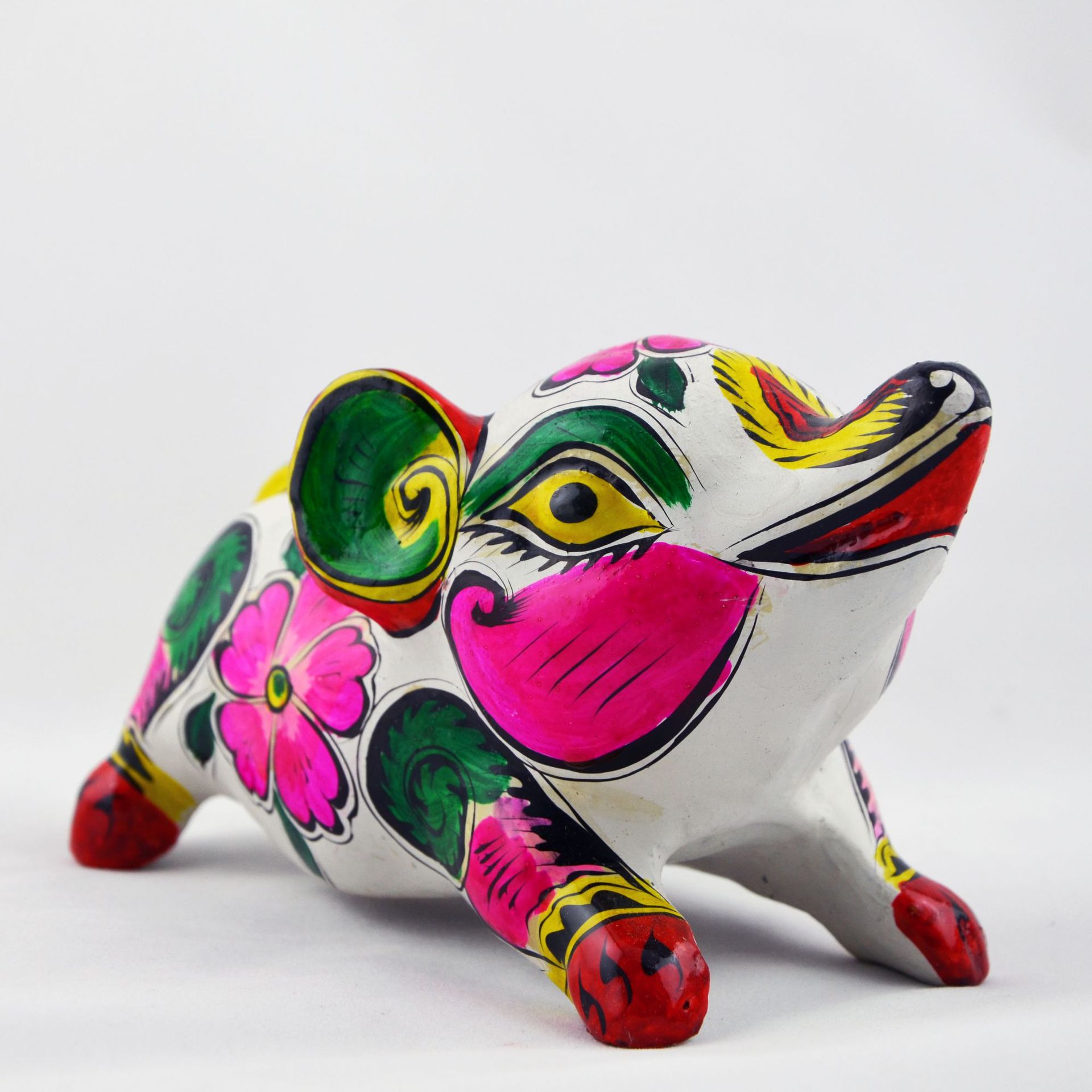 陕西特色礼物凤翔泥塑十二生肖鼠年工艺品企业活动年会礼品