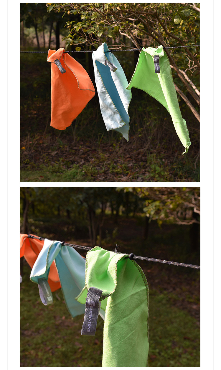 厂家直供户外便携晾衣绳宾馆酒店毛巾衣服晾晒绳防风悬挂绳 3.5米