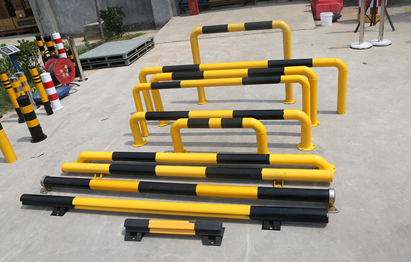 中通u型车轮定位器 u型钢管挡车杆 u型防护栏 车轮挡轮杆 防撞杆