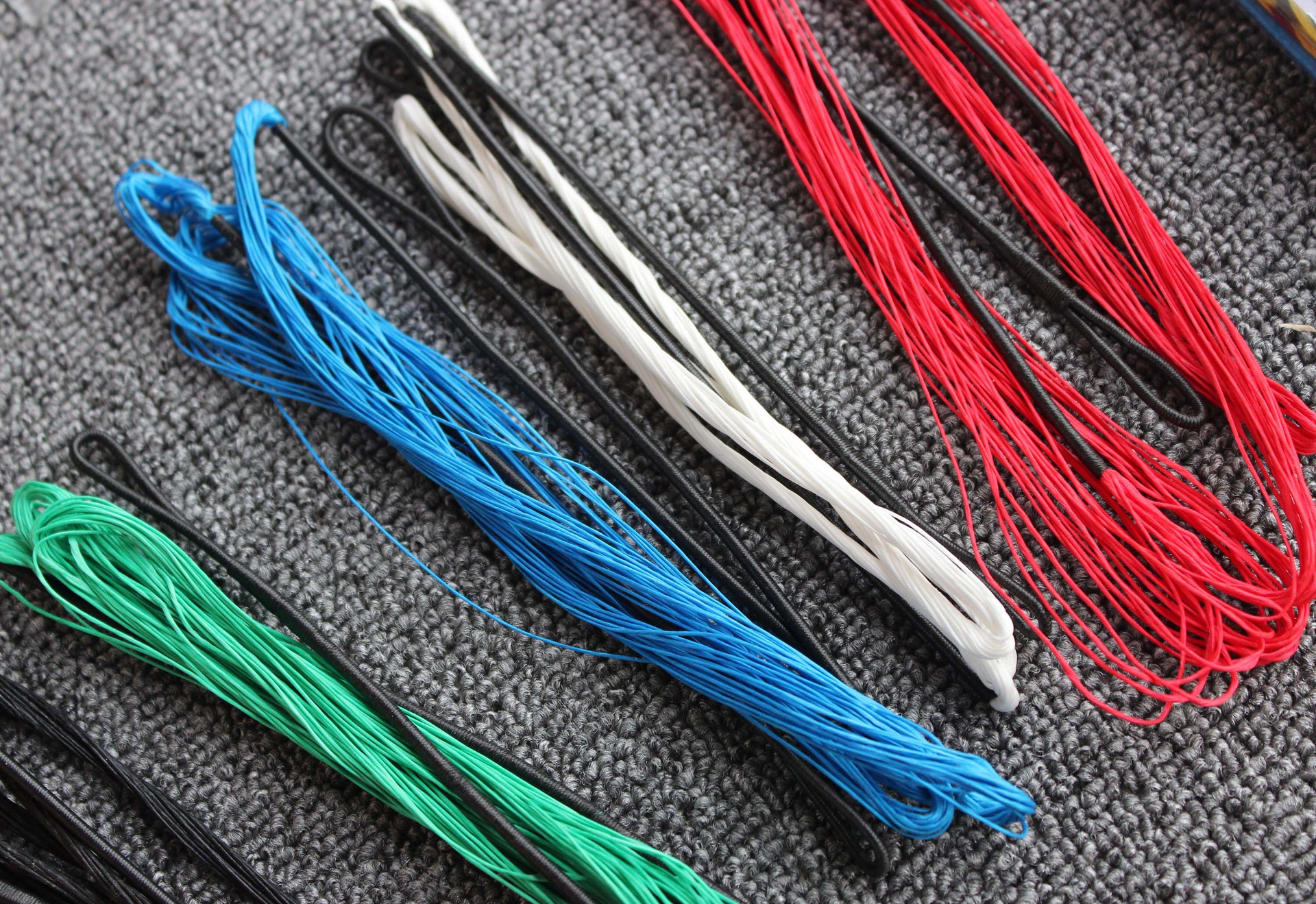 定制反曲弓美猎弓传统弓复合弓用大力马弓弦12 14 16 18股飞速弦